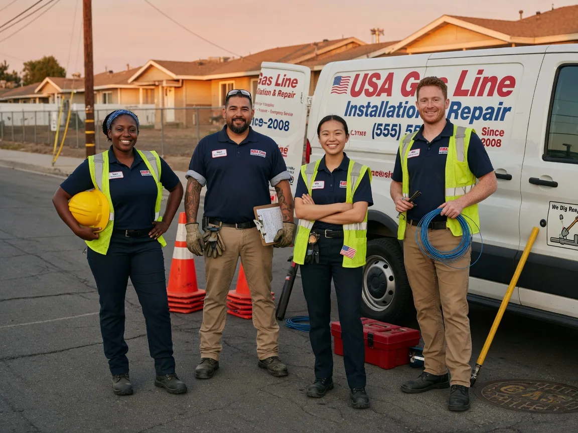 Gas Line Installation company in Forks Of Salmon, CA